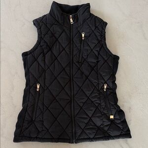 Calvin Klein Black Quilted Vest